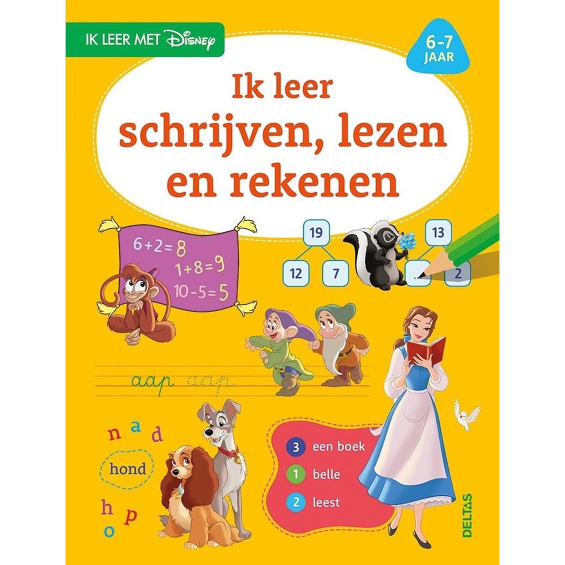 Deltas disney ik leer schrijven, lezen +rekenen