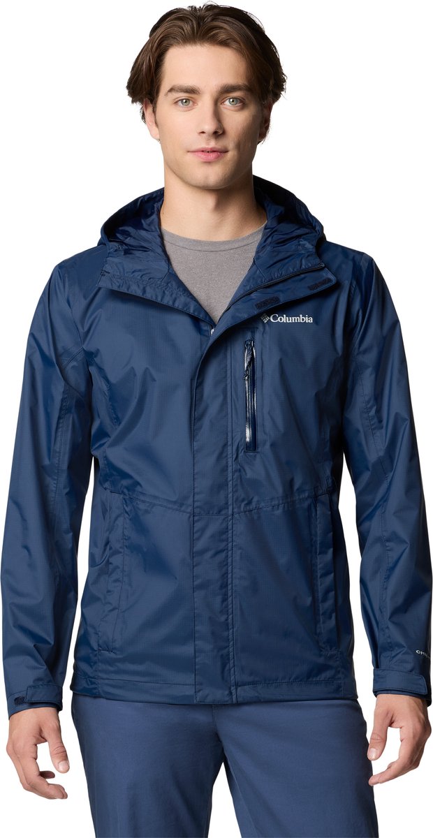 Columbia pouring adventure™ iii jacket heren outdoorjas - blue