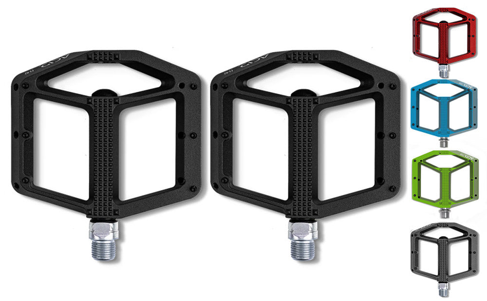 Acid flat a3-zp flat pedals | red