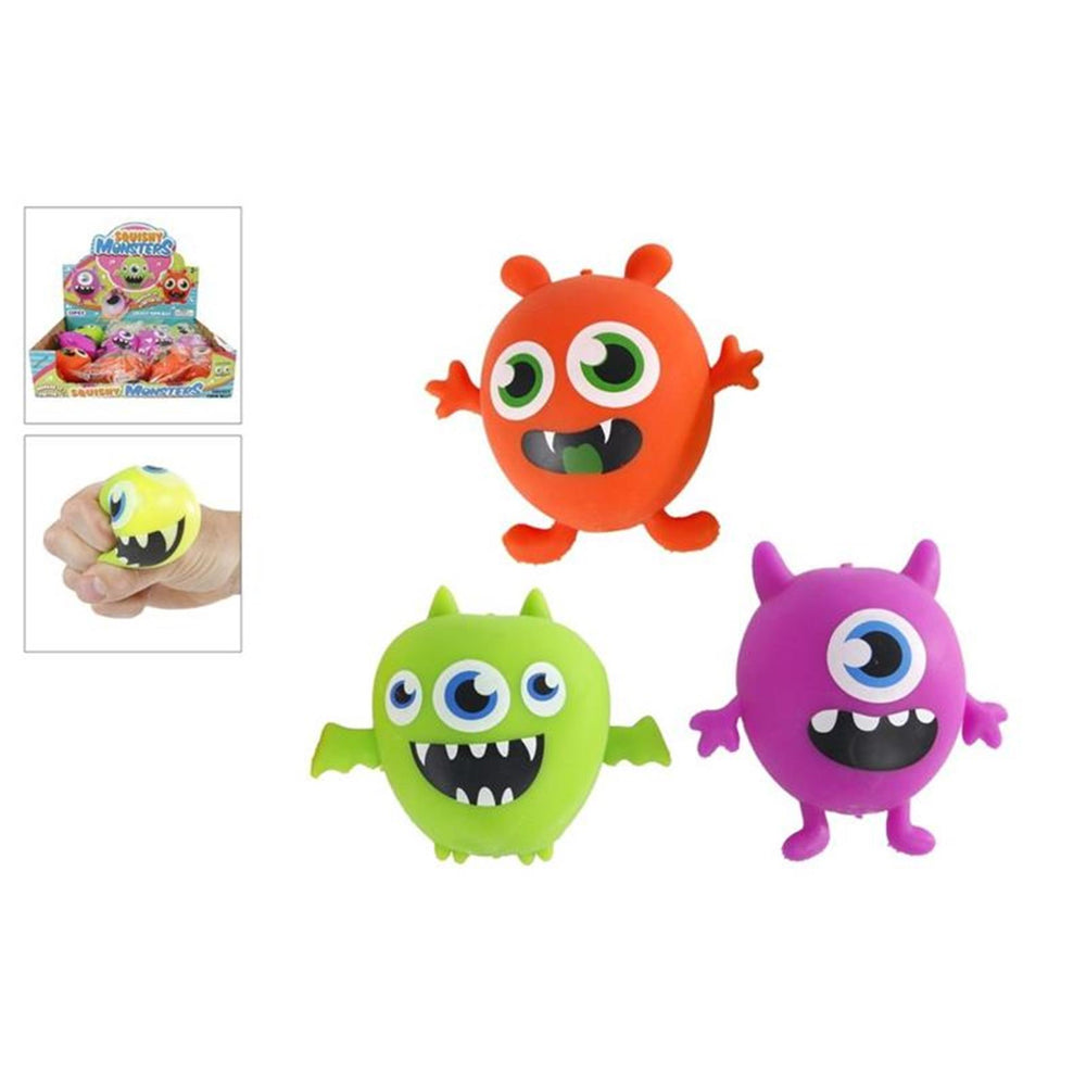 Monster knijpbal 6cm monster knijpbal 6cm
