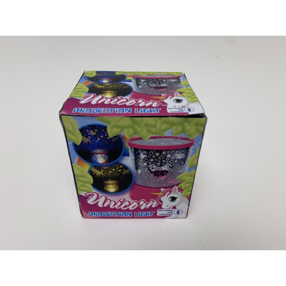 Unicorn eenhoorn projectorlamp 12cm oplaadbaar