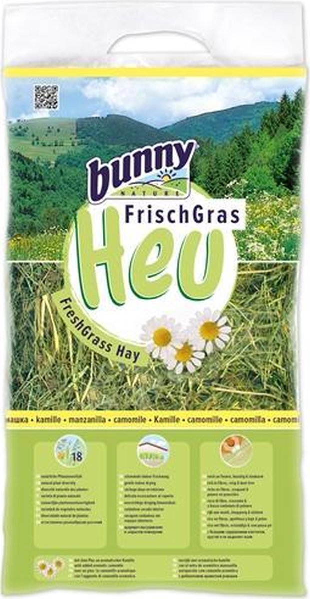 Bunny Nature fresh grass hay with chamomile