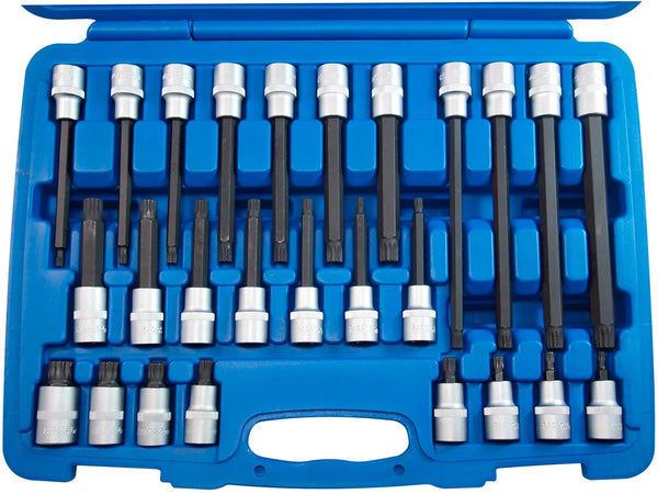 Sw stahl dopsleutel set 04424l screwdriver bit 1 2 sw-steel internal multipo