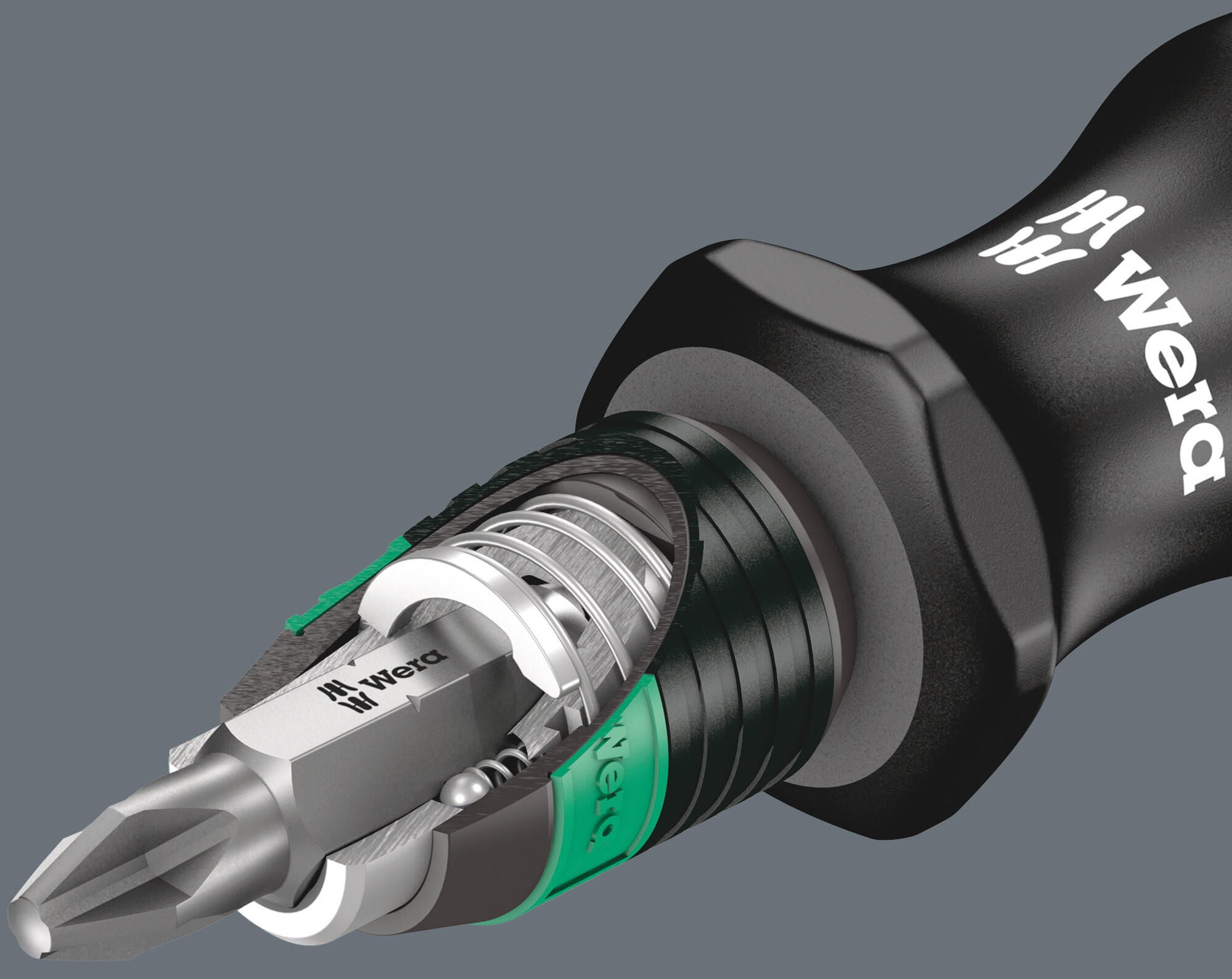 Wera schroevendraaier set kraftform kompakt 25 screwdriver set w.bag kraftform, 8 pcs.