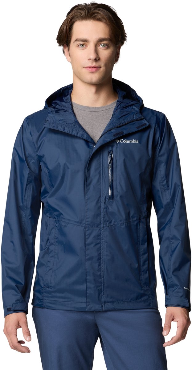 Columbia pouring adventure™ iii jacket heren outdoorjas - blue