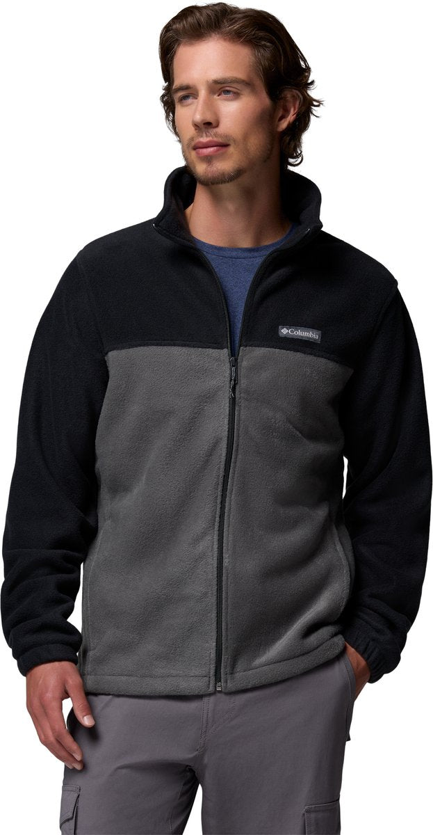 Columbia steens mountain™ full zip 2.0 fleece jas heren - fleece jas met volledige ritssluiting - fleece vest - zwart - maat l