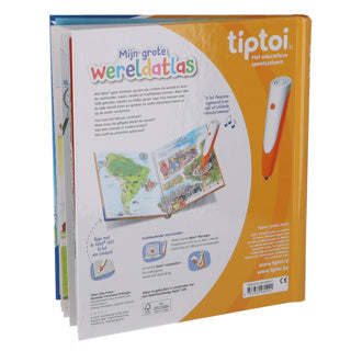 Ravensburger tiptoi boek de wereldatlas