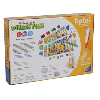 Ravensburger tiptoi rekenen in de dierentuin