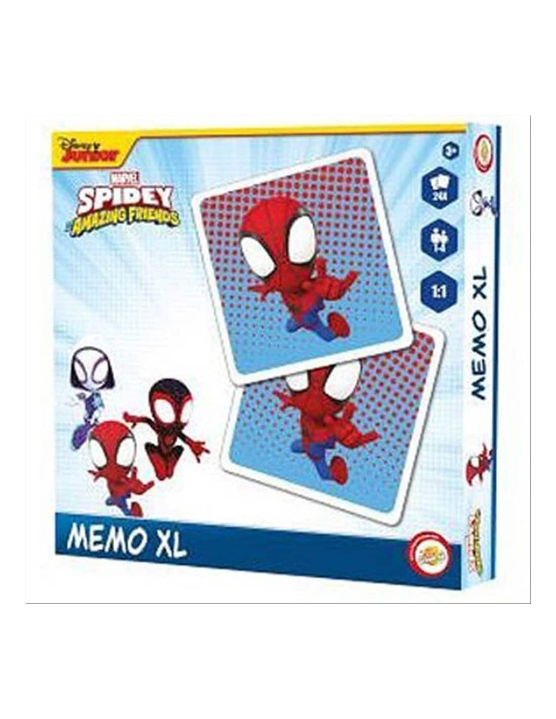 Intro wonder spidey geweldige vrienden memo spel xl 24 stukjes