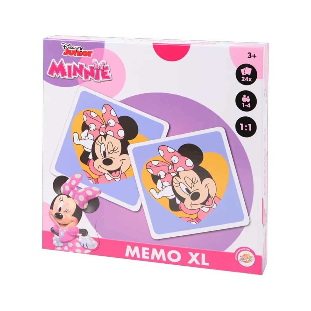 Intro disney minnie mouse leuke memospel xl 24 stukjes