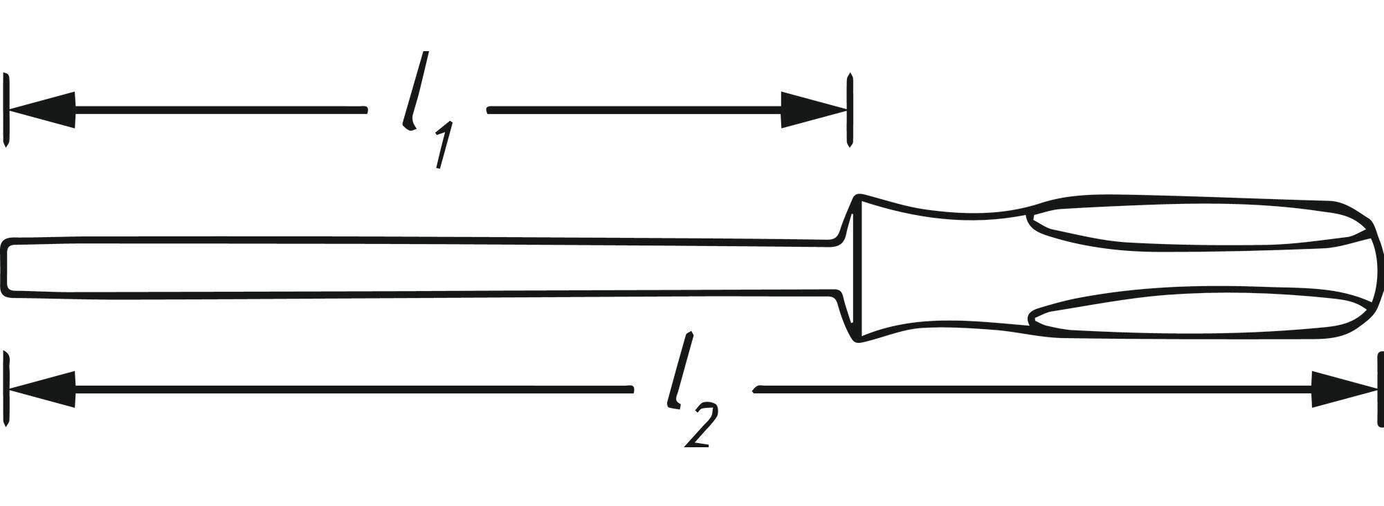 Hazet schroevendraaier screwdriver flexible 10mm
