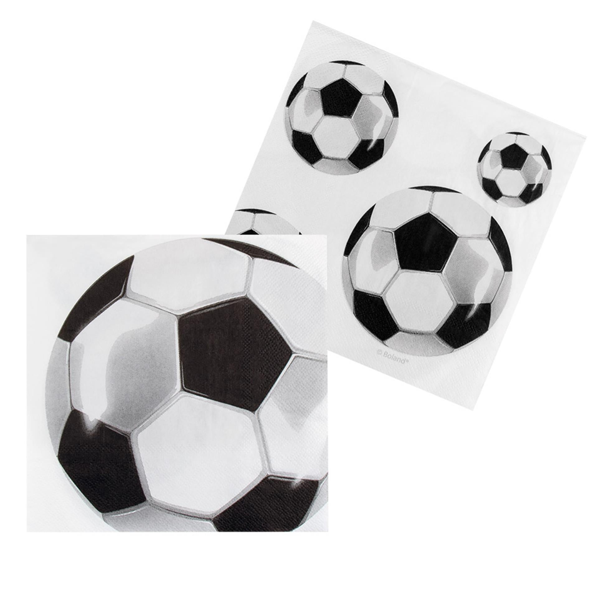 Boland servetten voetbal, 20st.