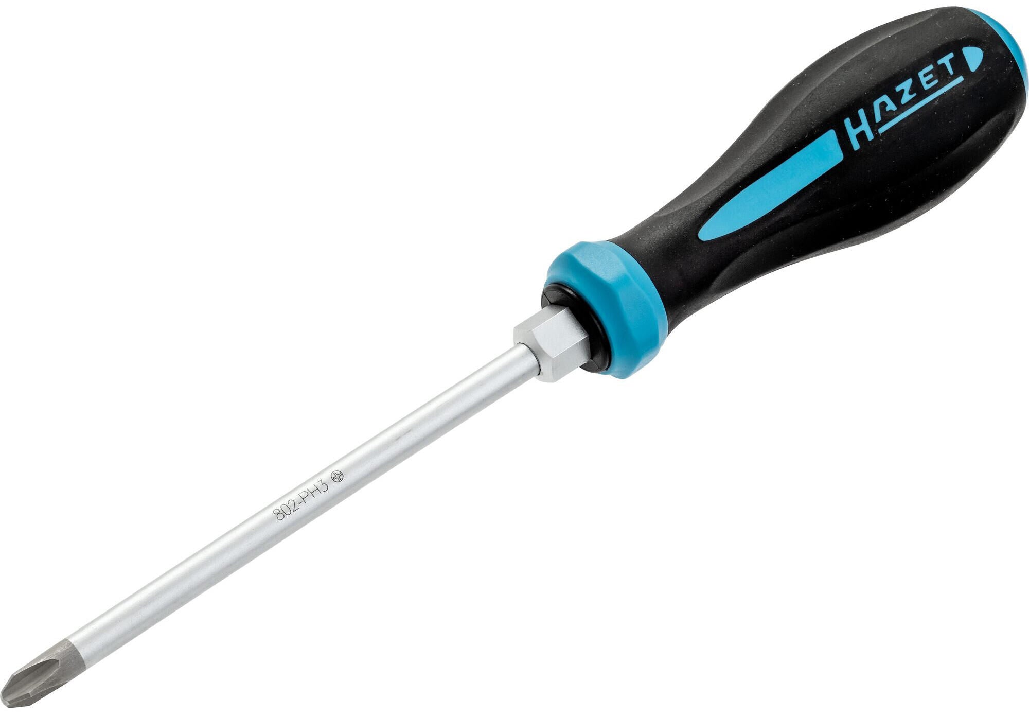 Hazet schroevendraaier hexanamic screw thread. cross-slot 802-ph3 150 279mm