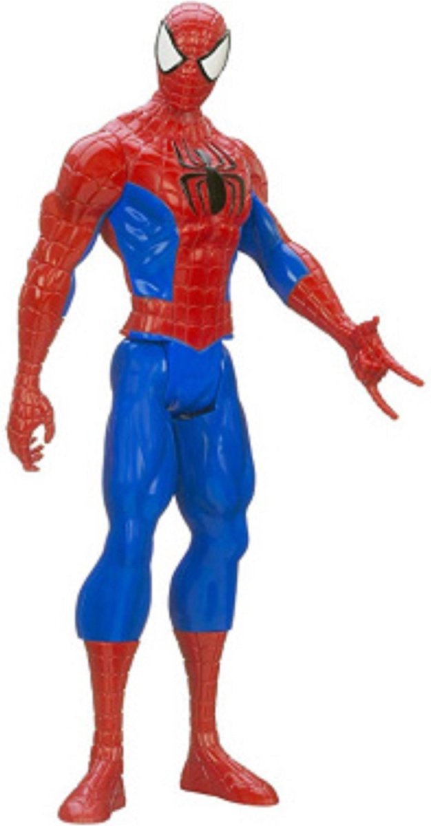 Hasbro spiderman marvel titan hero actiefiguur 30 cm rood