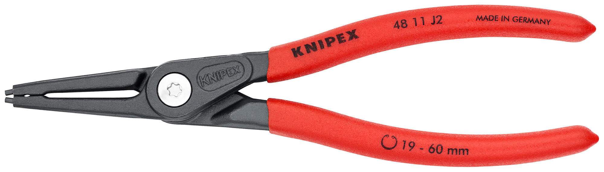 Knipex borgveertang inner ring pliers j 2 l1= 180mm straight