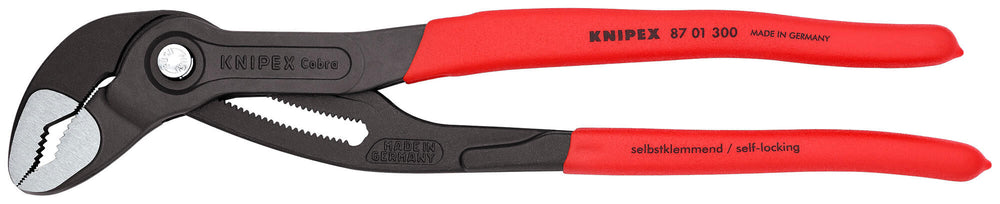 Knipex cobra waterpomptang 8701300 (rood, 300 mm)