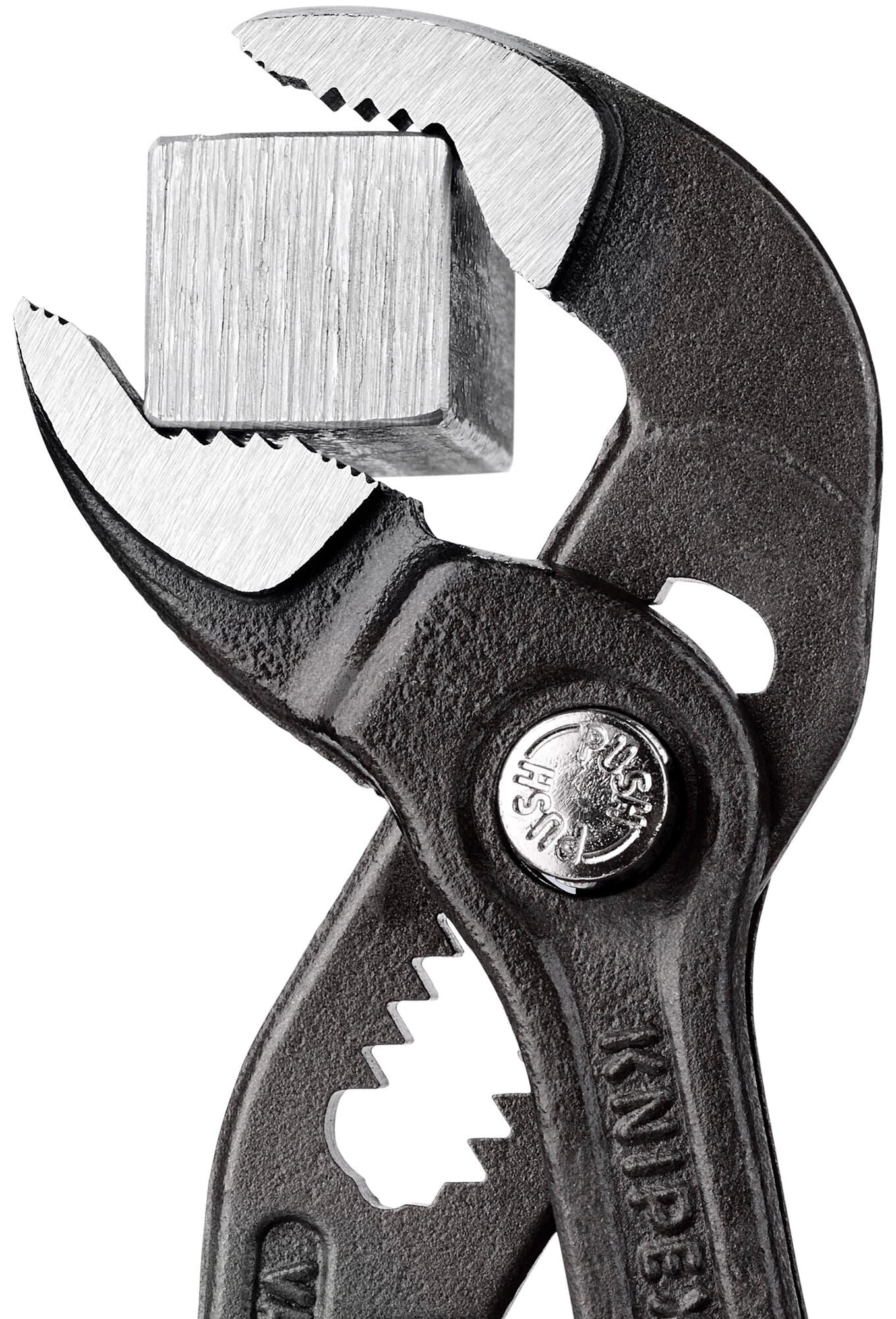 Knipex cobra waterpomptang 8701150 zweedse- waterpomp-tang (zwart rood, 150 mm)