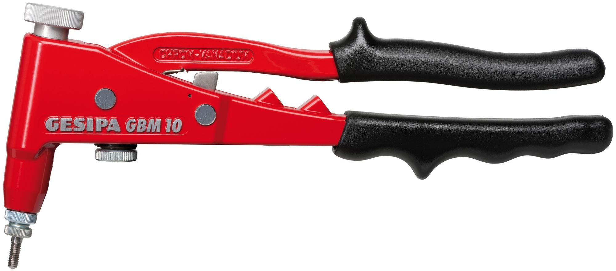 Gesipa blindklinkmoertang | totale l.260mm gewicht 0,6kg hefslag 7mm draadstift m5 mondstuk m5 | 1 stuk - 1434761 - 1434761