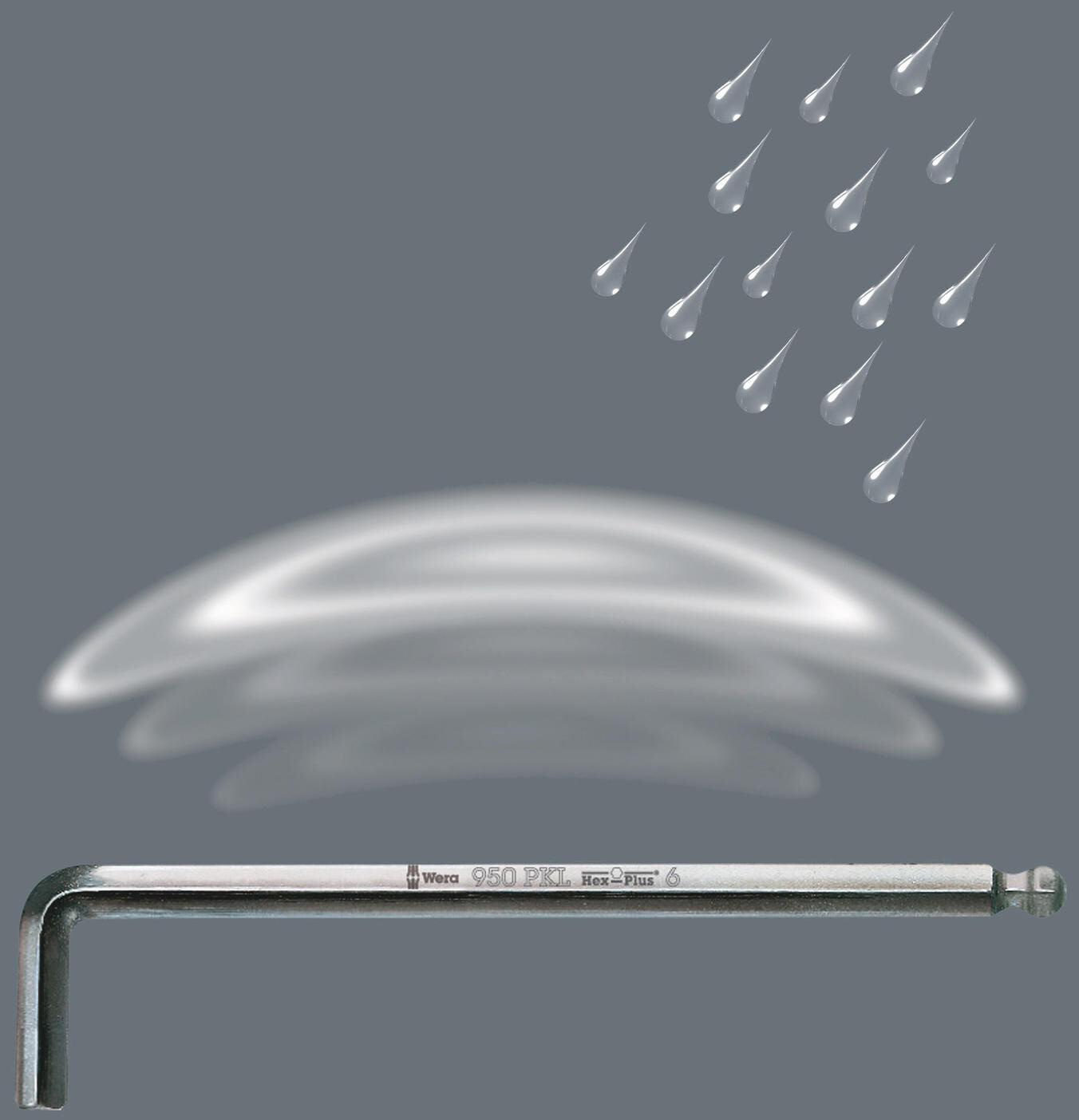 Wera hoekstiftsleutel 950 pkl offset screwdriver