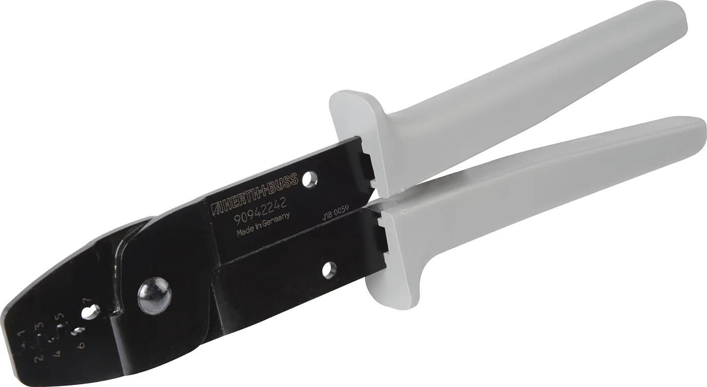 Herth+buss crimpzange crimping pliers herth + b cross-section 0.13-2.5mm²