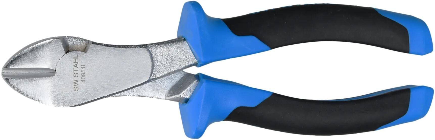Sw stahl seitenschneider side cutter 180mm black steel, silver