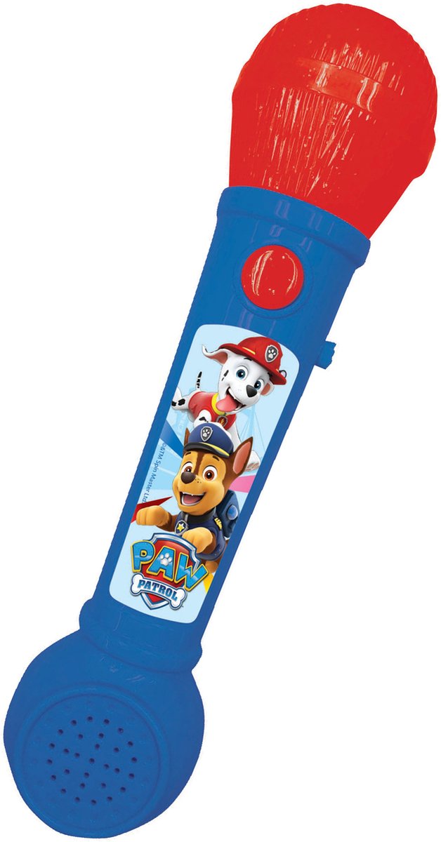 Lexibook paw patrol verlichtingsmicrofoon met melodieën en geluidseffecten