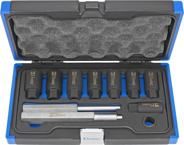 Condor demontagegereedschap set 2104 disassembly kit f. rim locks