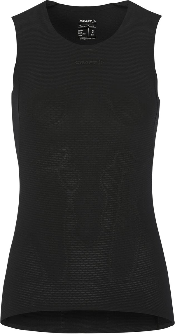 Craft active nanoweight sl w dames thermoshirt - zwart xl