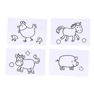 SES Mijn Eerste Kleuren met Water - Boerderij Dieren