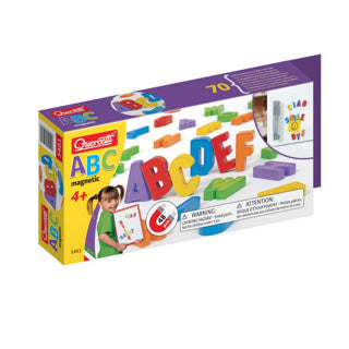 Quercetti abc magneten hoofdletters, 48st.