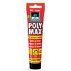 Bison poly max express wit tube 165 gram, montagelijm, lijmen, monteren en afdichten, unieke smp technologie, oplosmiddelvrij, binnen en buiten, vrijwel alle ondergronden
