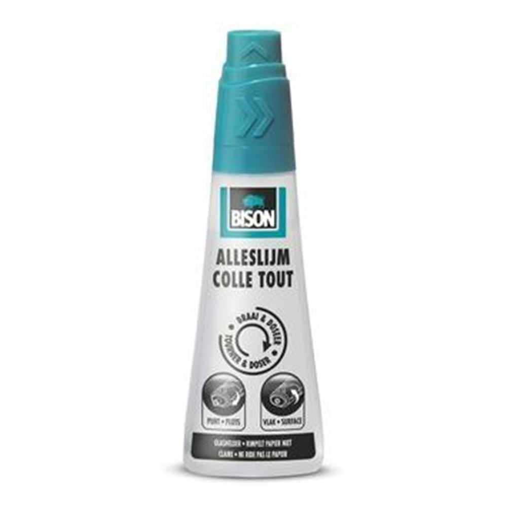 Bison bi-6306621 alleslijm draaidoseerder 90 ml flacon