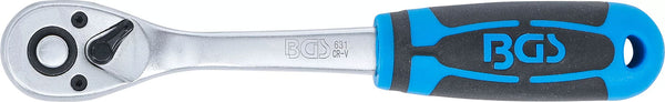 Bgs technic reversible ratchet fine-toothed 3 8