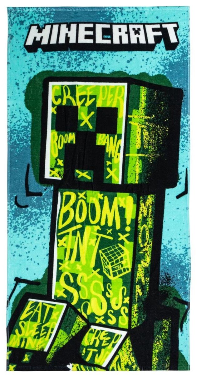 Merkloos sans marque towel cotton premium minecraft