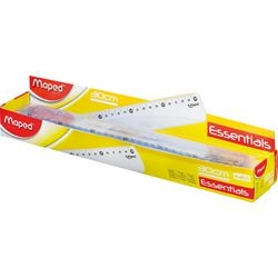 Liniaal start 146 maped kunststof 30 cm transparant