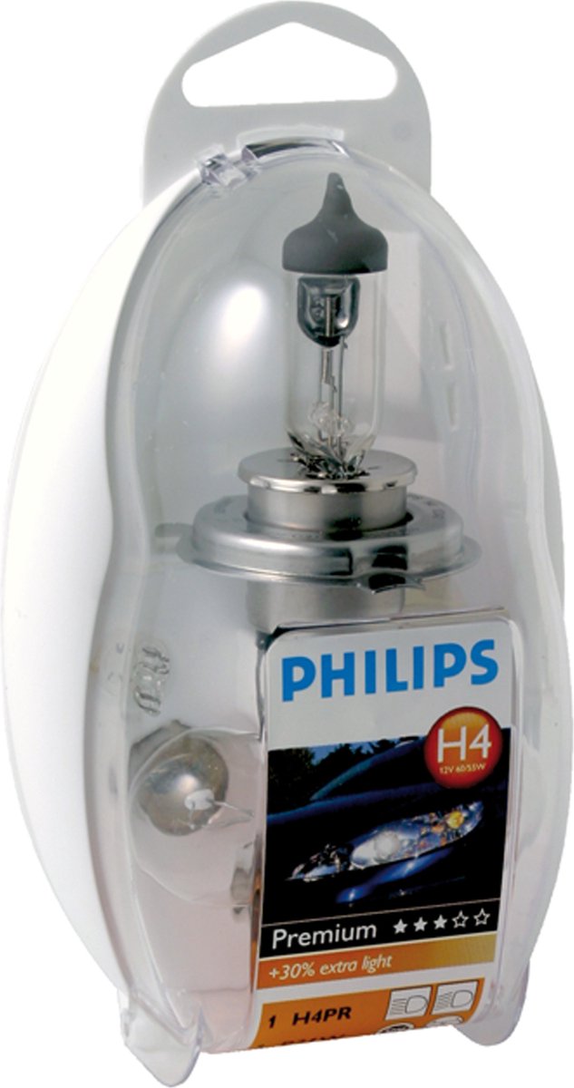 Philips easy kit reservelampenset h4
