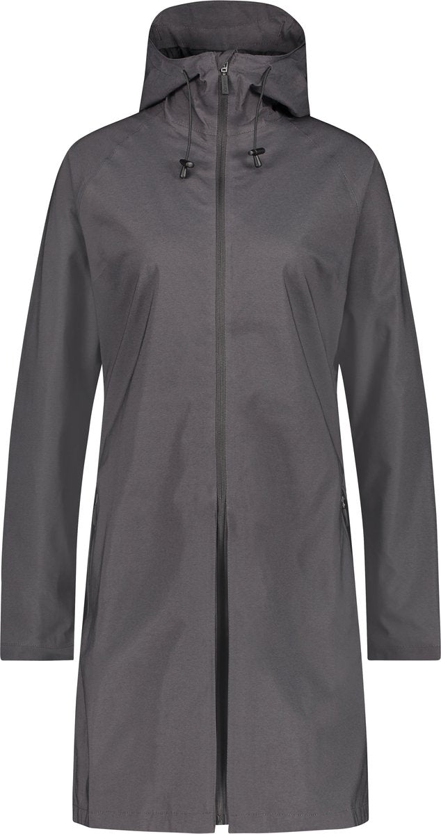 Agu seq regenjas urban outdoor dames - antraciet - s