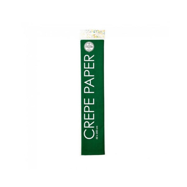 Globos crepepapier 50x250cm kerstgroen pak a 12 rol