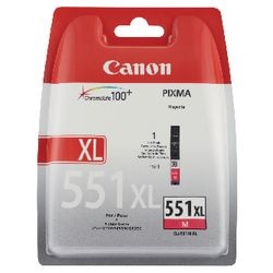 Inktcartridge cli-551m xl 6445b01 magenta
