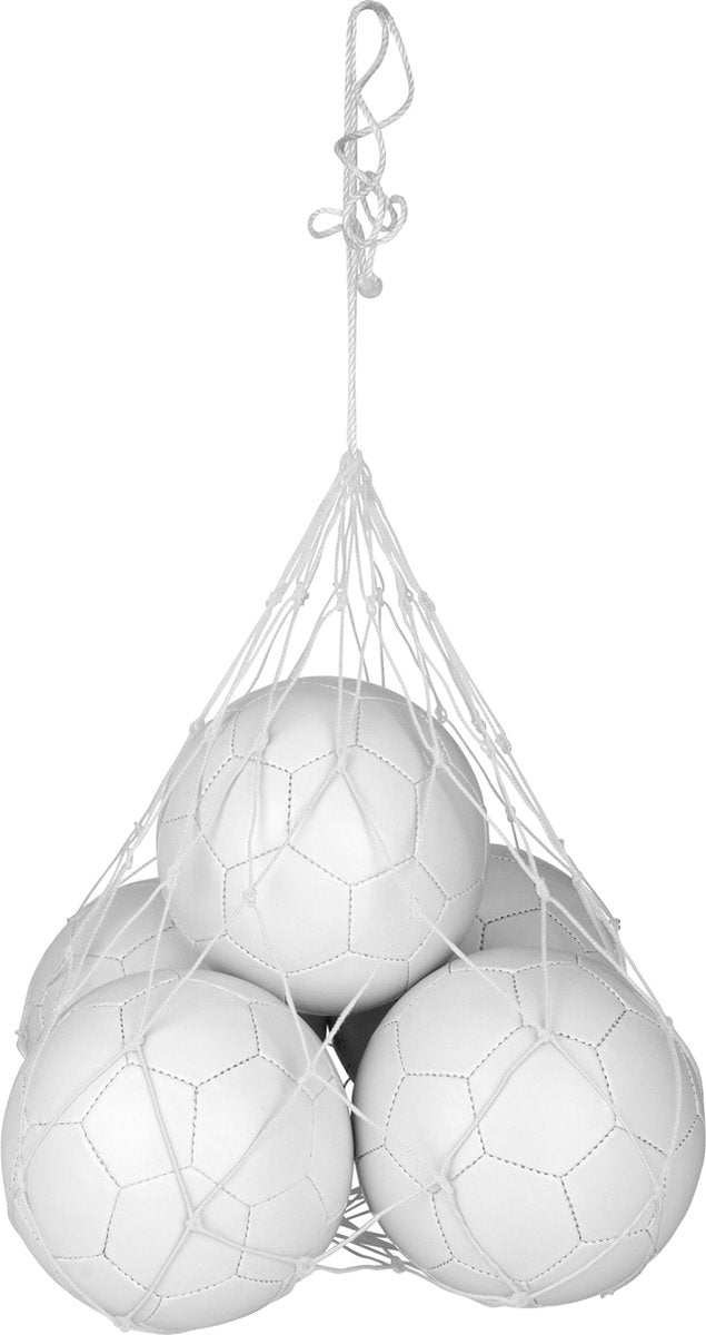 Avento ballennet voor 5 ballen - wit