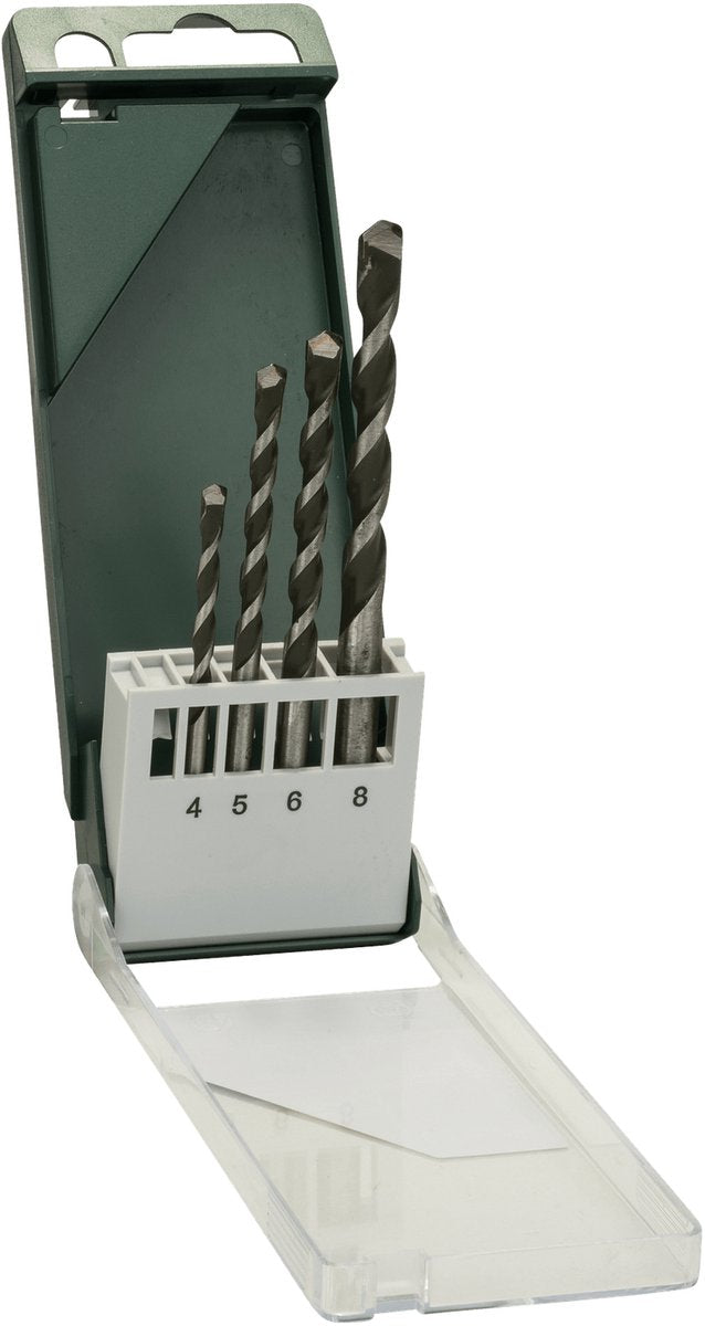 Bosch - universele boren, 4-delige set 4,0x75; 5,0x85; 6,0x100; 8,0x120