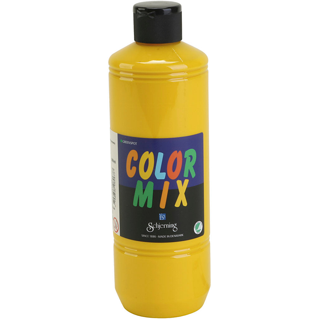 Schjerning greenspot colormix verf, geel, 500 ml 1 fles