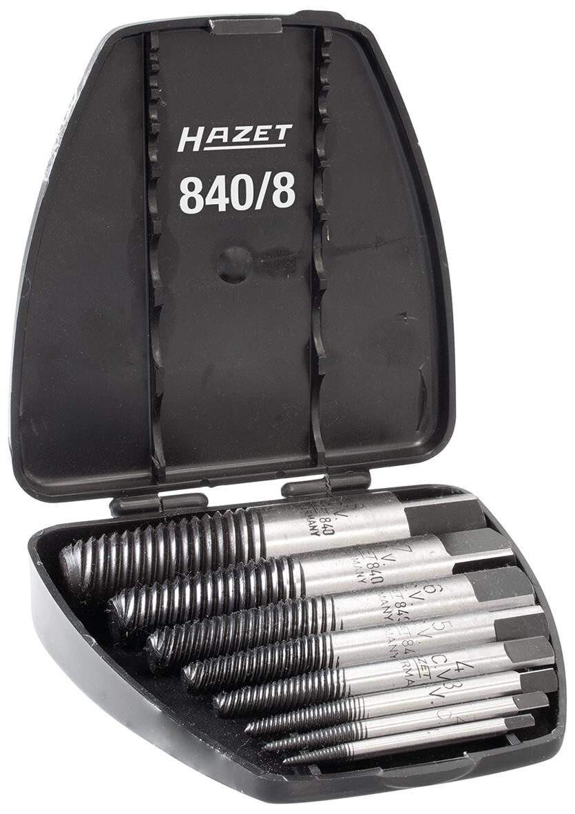 Hazet tapeinduitdraaier screwdriver set 8 pcs. 840 8