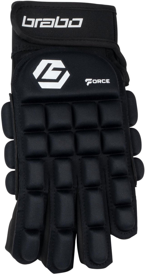 Brabo force full finger indoor hockeyhandschoen senior