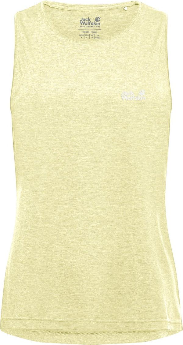 Jack wolfskin wildtrail tank top w - - outdoor kleding - fleeces en truien - t-shirt l