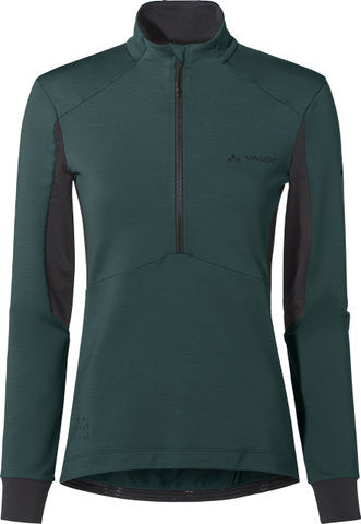 Vaude womens kuro halfzip ls jersey