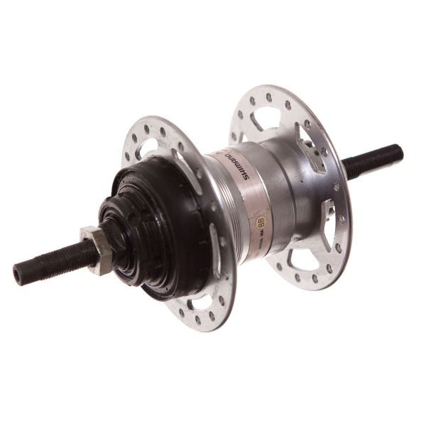 Wsb versnellingsnaaf shimano nexus 3 sg-3r40 v-brake rollerbrake - 36 gaats - zilver