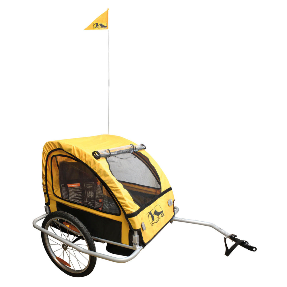 Remorque à bagages pour enfants de M-Wave avec cadre en aluminium