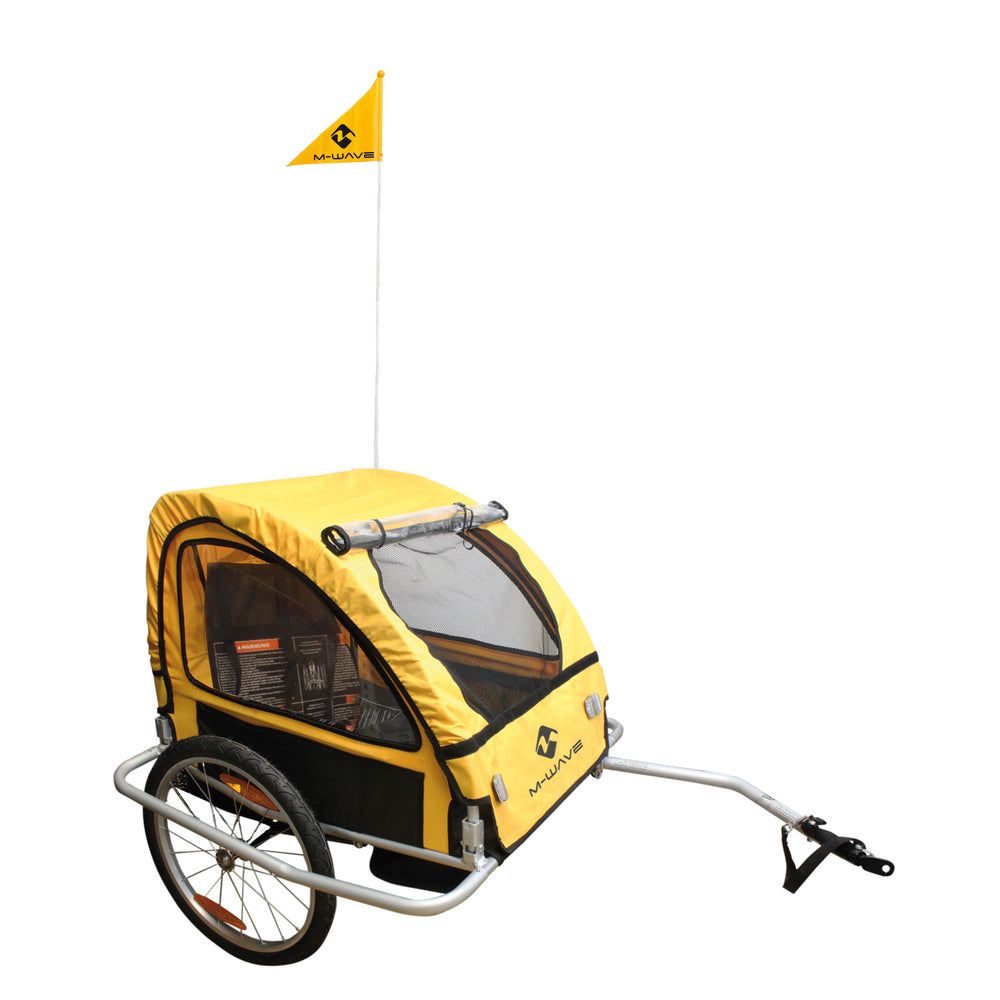 Remorque à bagages pour enfants de M-Wave avec cadre en aluminium