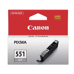 Inktcartridge canon cli-551gy grijs
